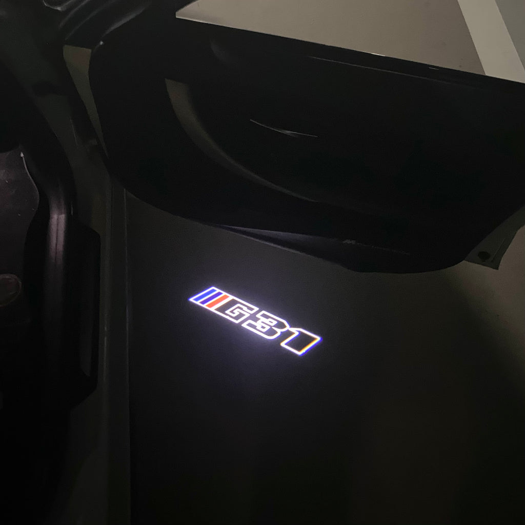 BMW M3 LOGO PROJECTOT LIGHTS Nr.24 (Menge 1 = 1 Sets/2 Türleuchten)
