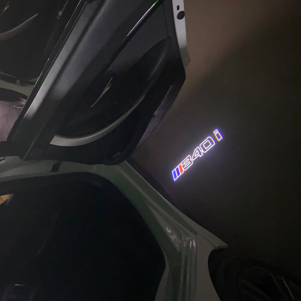 BMW M3 LOGO PROJECTOT LIGHTS Nr.24 (quantità 1 = 1 set/2 luci porta)