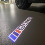 ÉCLAIRAGE DE PROJECTEUR BMW M3 LOGO Nr.24 (quantité 1 = 1 jeux / 2 feux de porte)