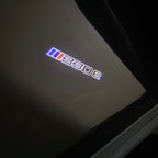 ÉCLAIRAGE DE PROJECTEUR BMW M3 LOGO Nr.24 (quantité 1 = 1 jeux / 2 feux de porte)