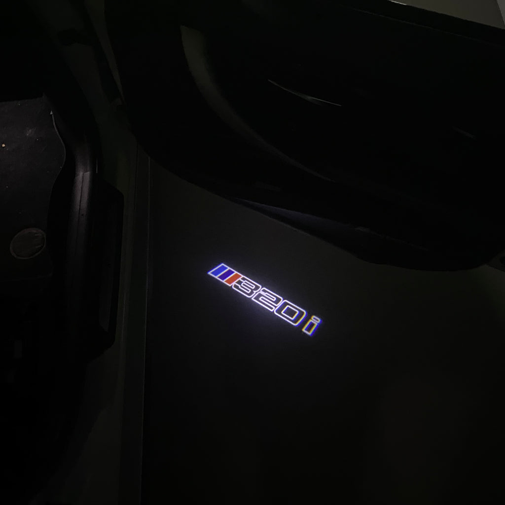 BMW M3 LOGO PROJECTOT LIGHTS Nr.24 (Menge 1 = 1 Sets/2 Türleuchten)