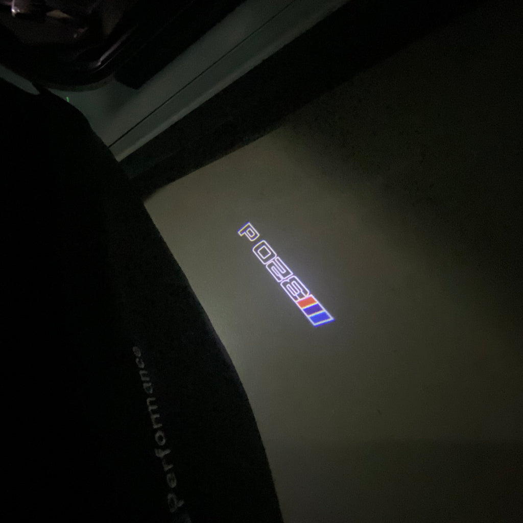 BMW 3 SERIES 320 d  LOGO PROJECTOT LIGHTS (quantity 1 = 1 sets/2 door lights) Nr.6024q50