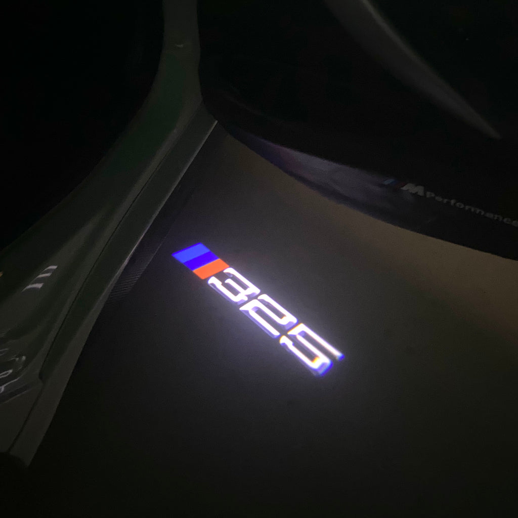 BMW M3 LOGO PROJECTOT LIGHTS Nr.24 (Menge 1 = 1 Sets/2 Türleuchten)