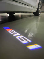ÉCLAIRAGE DE PROJECTEUR BMW M3 LOGO Nr.24 (quantité 1 = 1 jeux / 2 feux de porte)