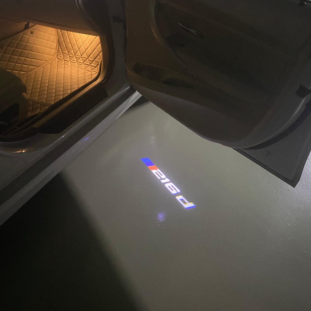 BMW M3 LOGO PROJECTOT LIGHTS Nr.24 (quantità 1 = 1 set/2 luci porta)