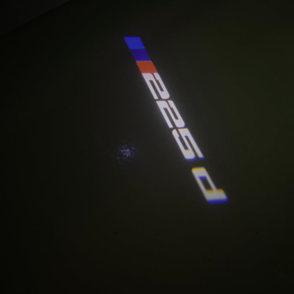 BMW M3 LOGO PROJECTOT LIGHTS Nr.24 (quantità 1 = 1 set/2 luci porta)