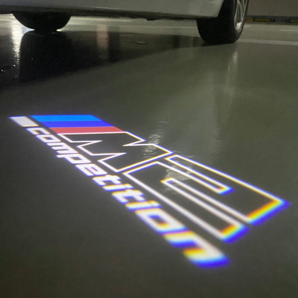 BMW M3 LOGO PROJECTOT LIGHTS Nr.24 (quantità 1 = 1 set/2 luci porta)