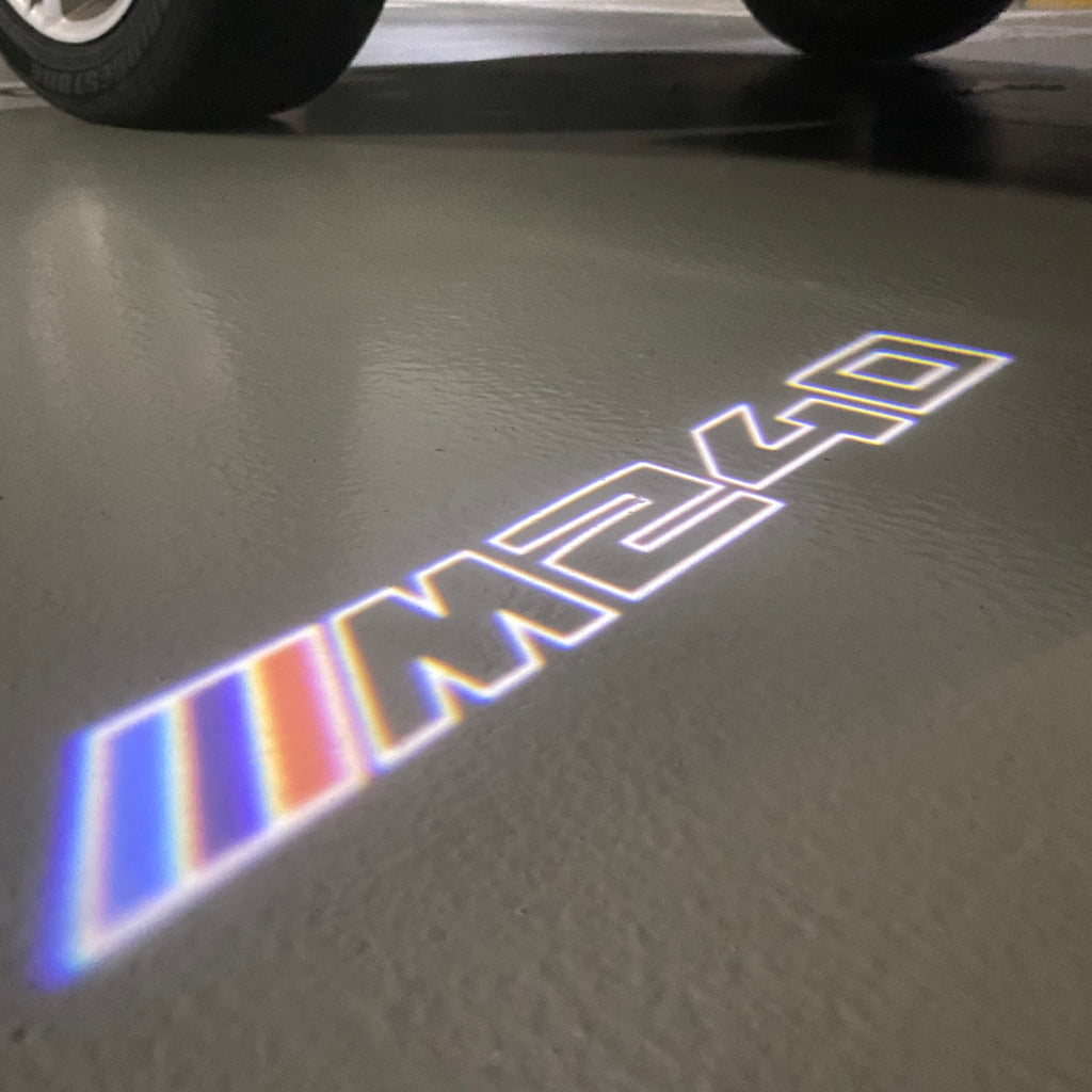 BMW M3 LOGO PROJECTOT LIGHTS Nr.24 (quantità 1 = 1 set/2 luci porta)