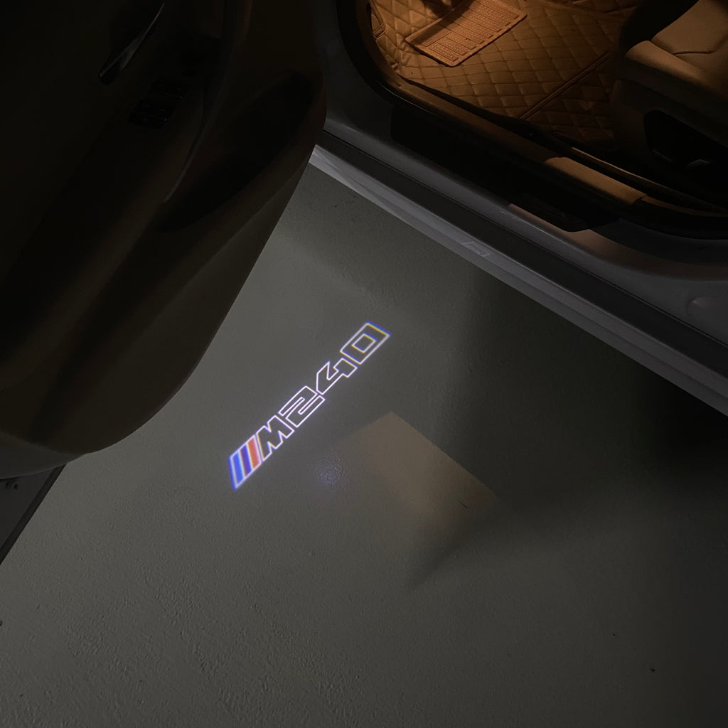 BMW M3 LOGO PROJECTOT LIGHTS Nr.24 (quantità 1 = 1 set/2 luci porta)