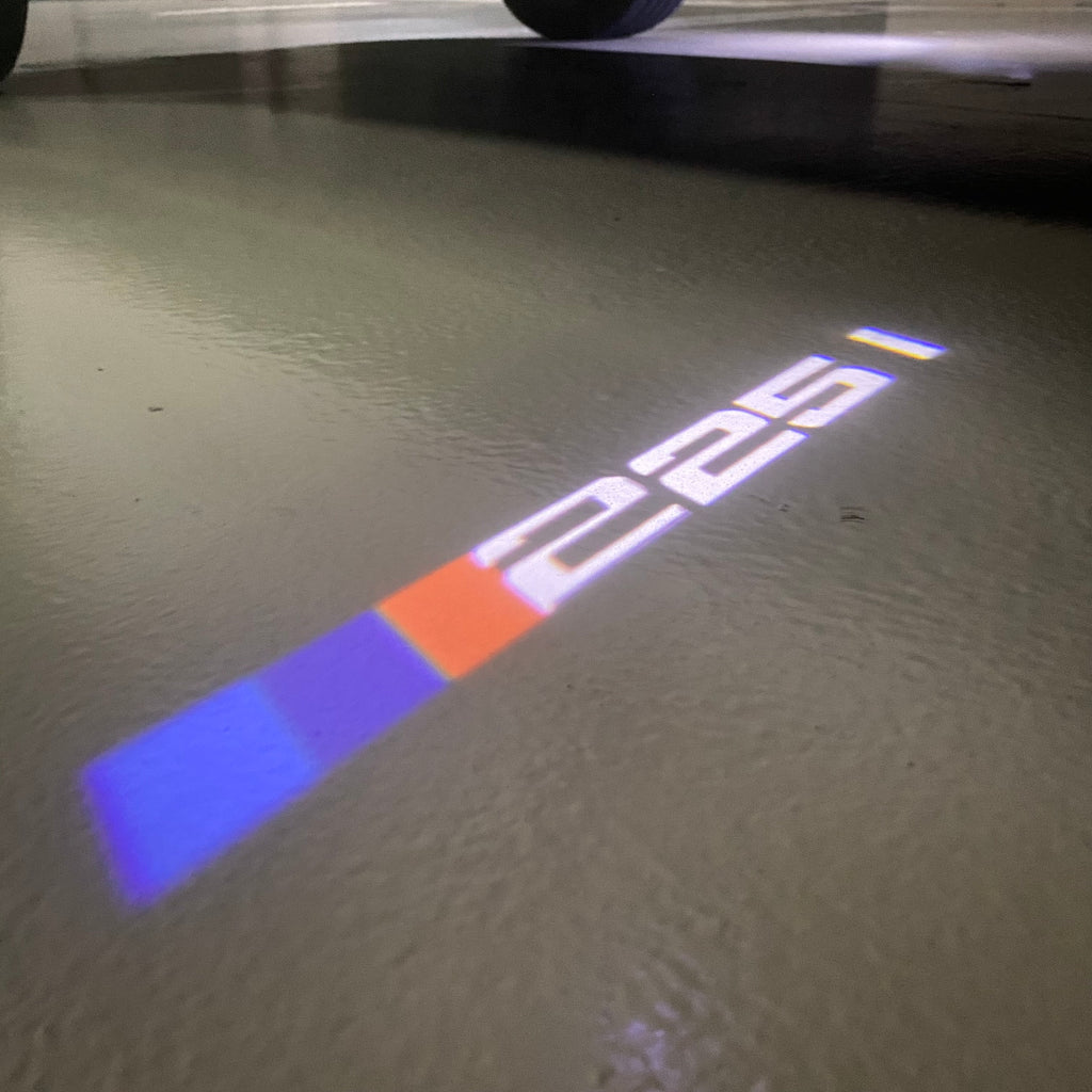 BMW M3 LOGO PROJECTOT LIGHTS Nr.24 (Menge 1 = 1 Sets/2 Türleuchten)