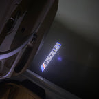 ÉCLAIRAGE DE PROJECTEUR BMW M3 LOGO Nr.24 (quantité 1 = 1 jeux / 2 feux de porte)