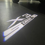 ÉCLAIRAGE DE PROJECTEUR BMW M3 LOGO Nr.24 (quantité 1 = 1 jeux / 2 feux de porte)