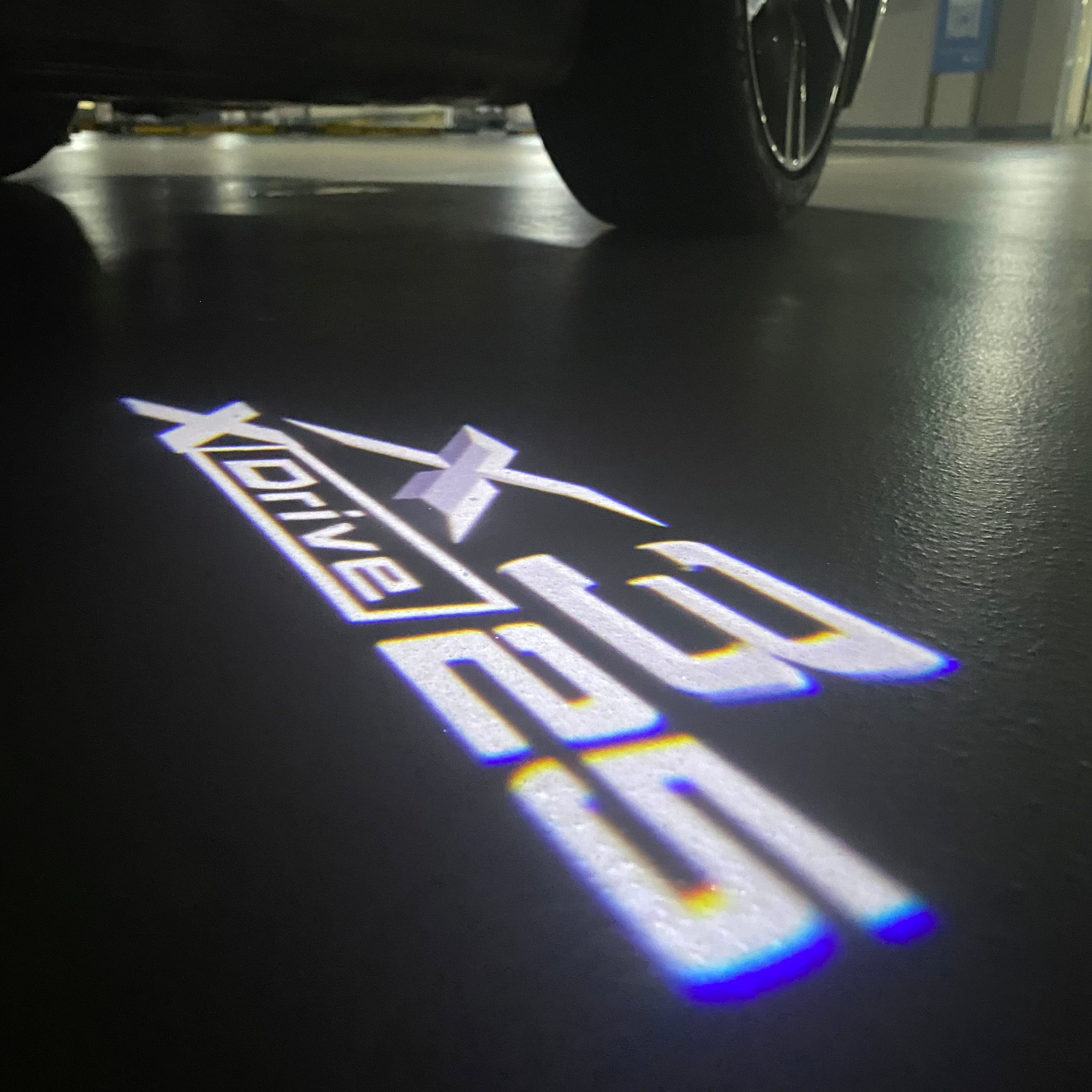 BMW M3 LOGO PROJECTOT LIGHTS Nr.24 (quantità 1 = 1 set/2 luci porta)