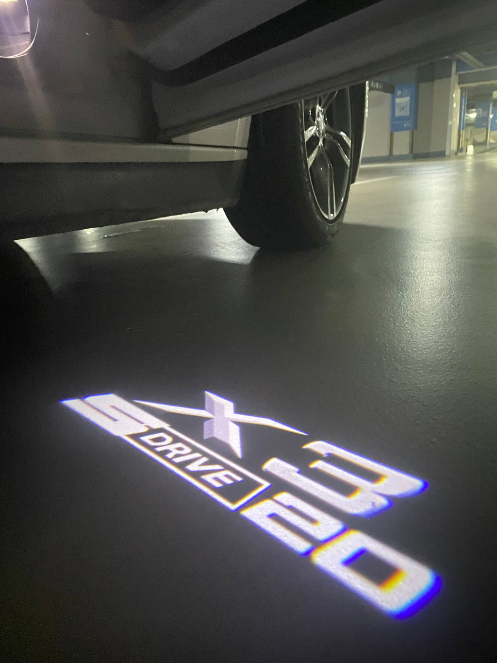 BMW M3 LOGO PROJECTOT LIGHTS Nr.24 (quantità 1 = 1 set/2 luci porta)