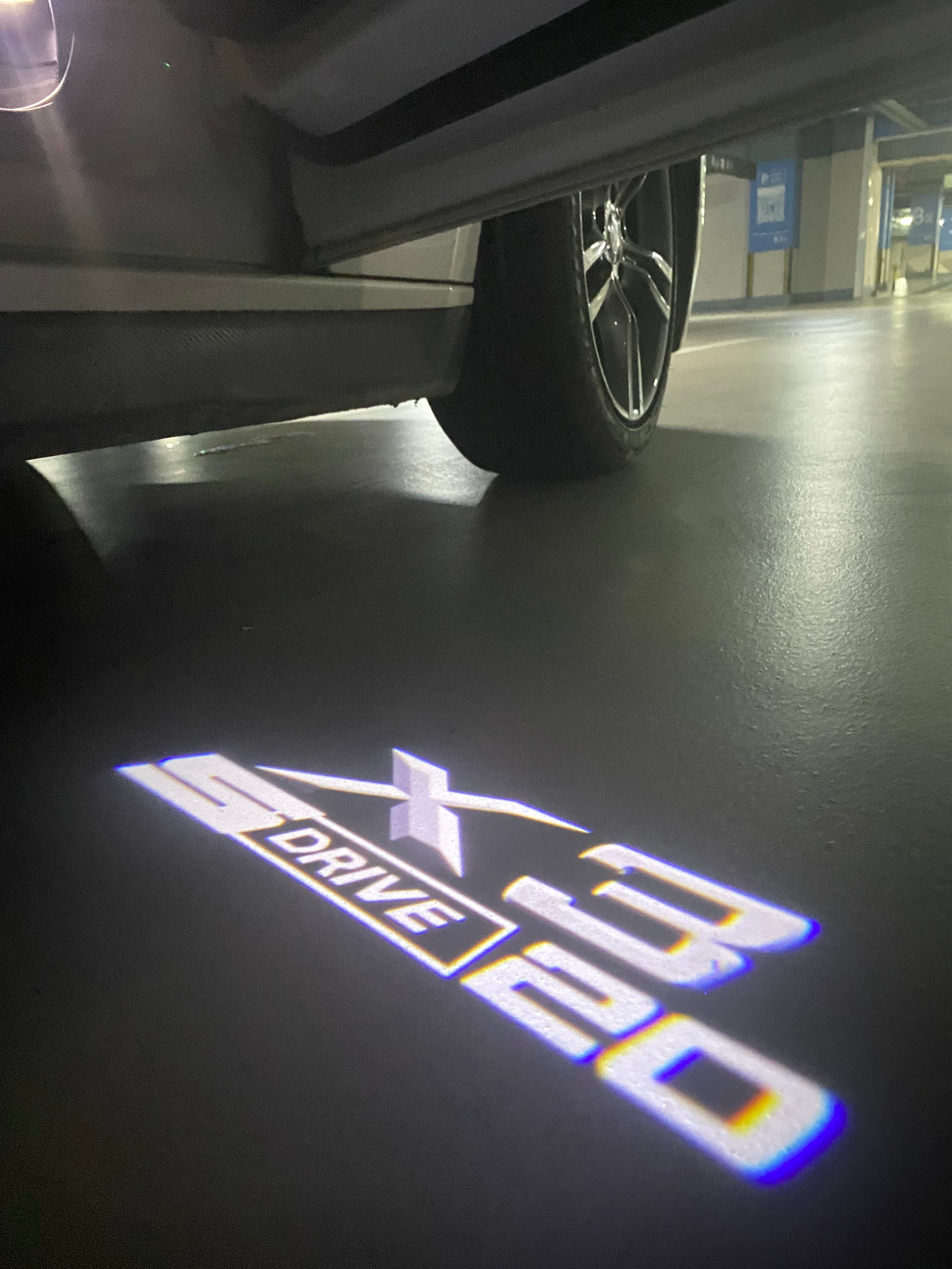 BMW M3 LOGO PROJECTOT LIGHTS Nr.24 (quantità 1 = 1 set/2 luci porta)