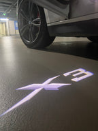 BMW X3  LOGO PROJECTOT LIGHTS (quantity 1 = 1 sets/2 door lights) Nr.6024q0t16