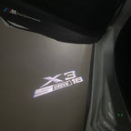 ÉCLAIRAGE DE PROJECTEUR BMW M3 LOGO Nr.24 (quantité 1 = 1 jeux / 2 feux de porte)