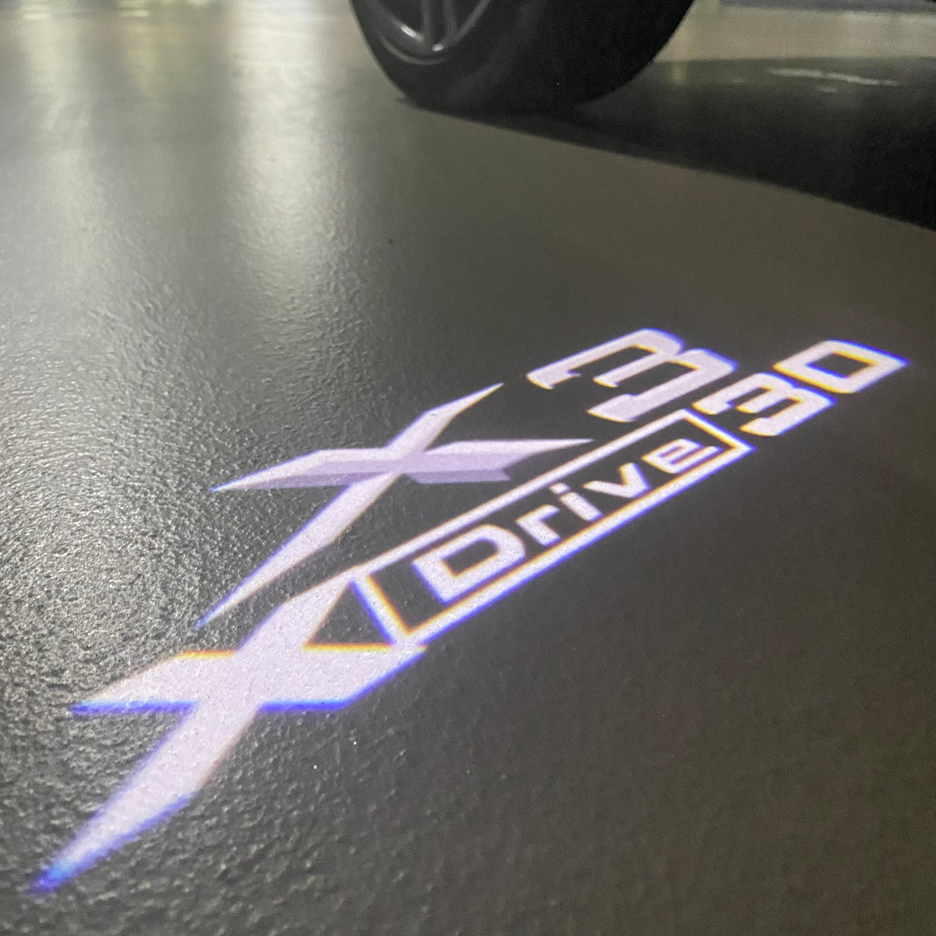 BMW M3 LOGO PROJECTOT LIGHTS Nr.24 (quantità 1 = 1 set/2 luci porta)