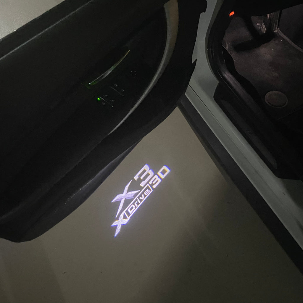 BMW M3 LOGO PROJECTOT LIGHTS Nr.24 (Menge 1 = 1 Sets/2 Türleuchten)