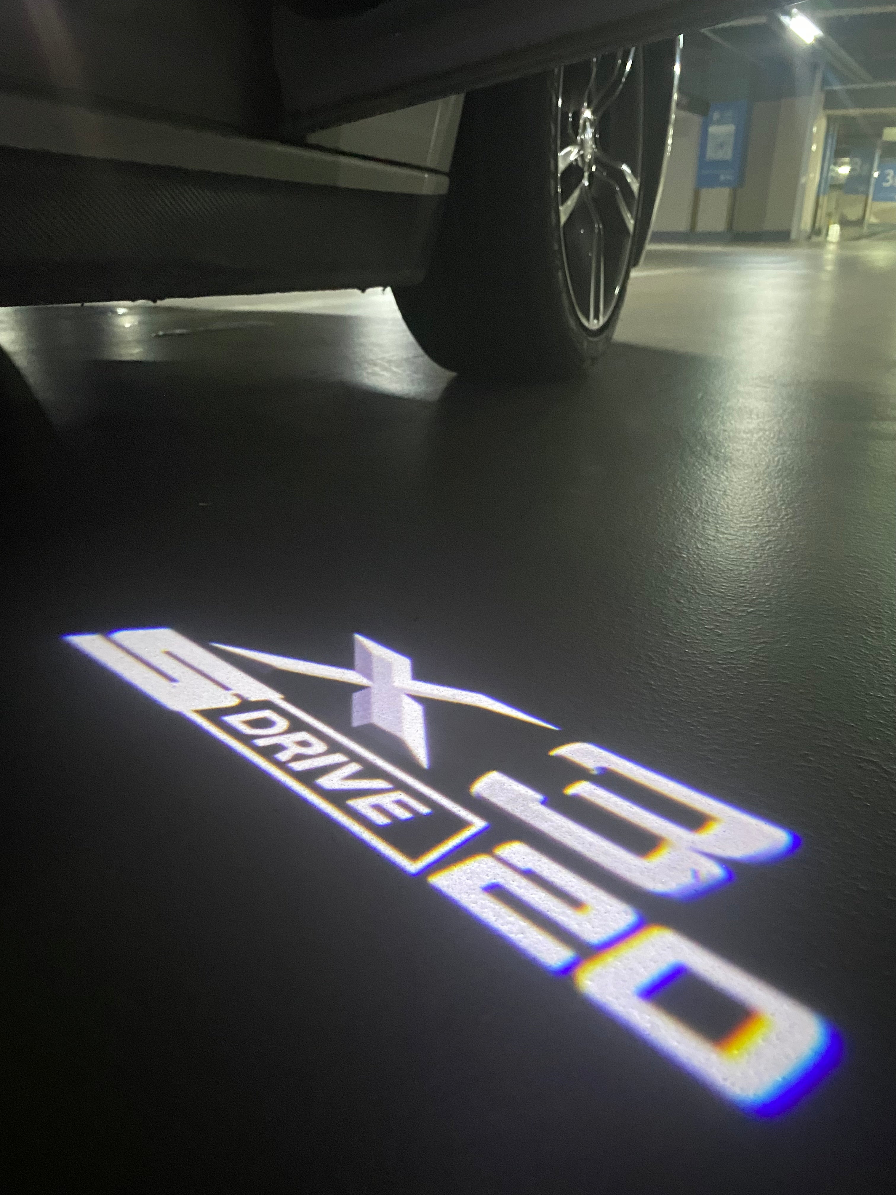 BMW M3 LOGO PROJECTOT LIGHTS Nr.24 (quantità 1 = 1 set/2 luci porta)