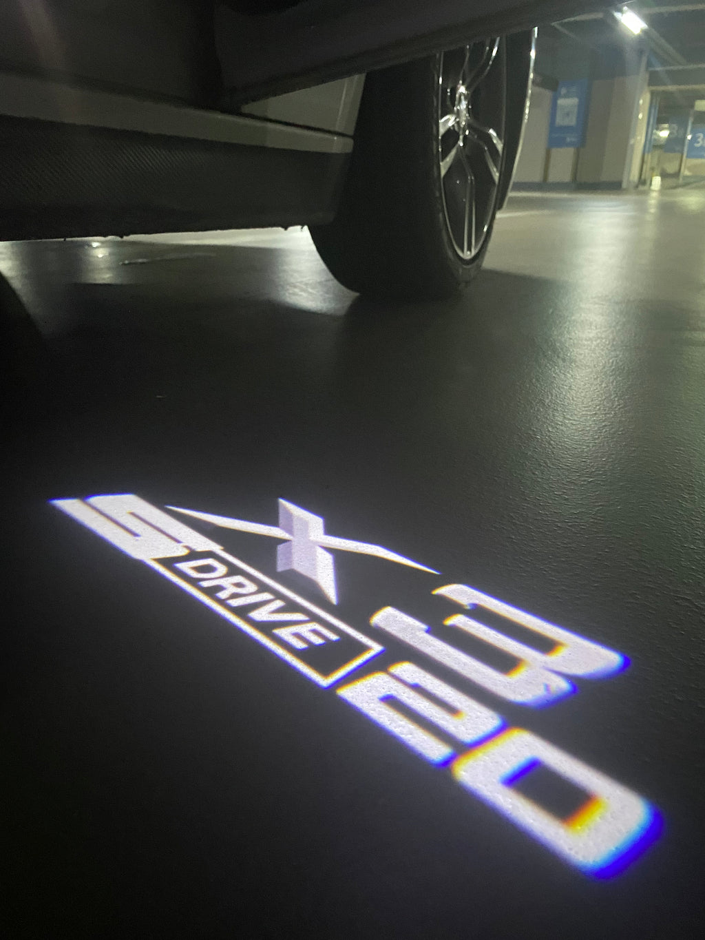 BMW M3 LOGO PROJECTOT LIGHTS Nr.24 (quantità 1 = 1 set/2 luci porta)