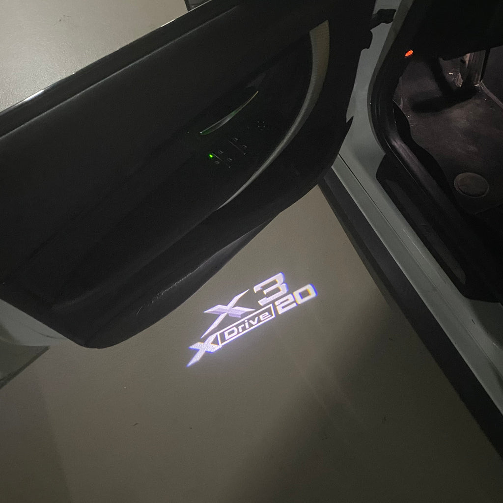 BMW M3 LOGO PROJECTOT LIGHTS Nr.24 (Menge 1 = 1 Sets/2 Türleuchten)