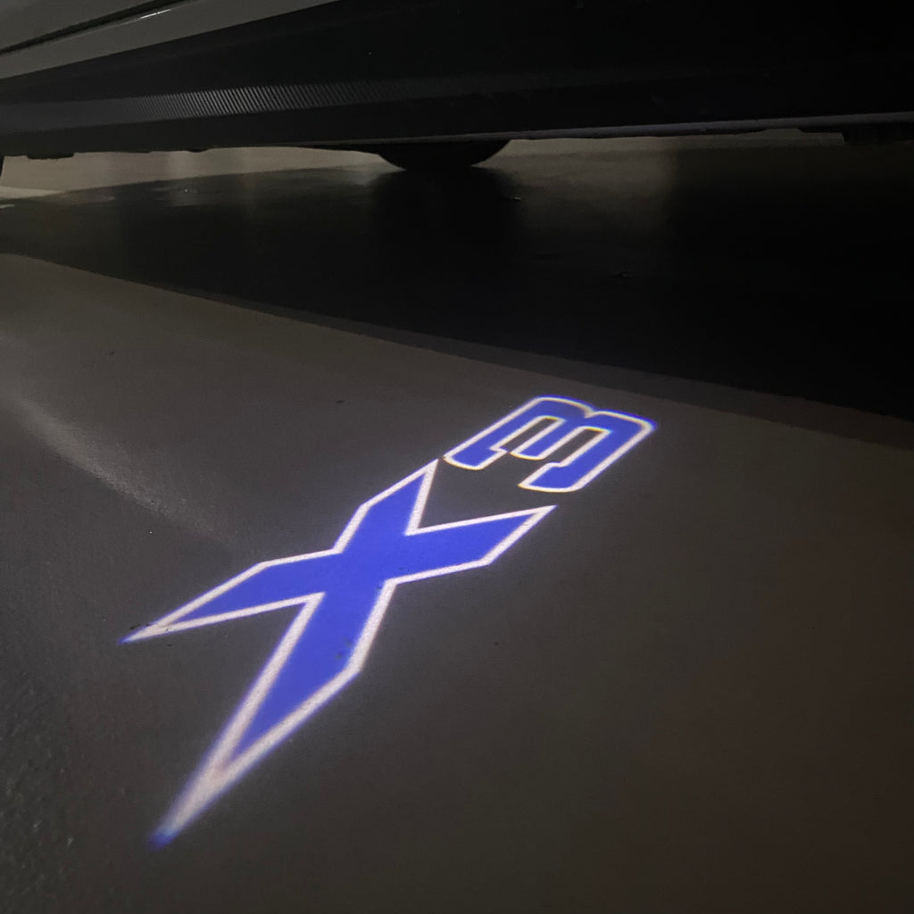 BMW M3 LOGO PROJECTOT LIGHTS Nr.24 (quantità 1 = 1 set/2 luci porta)