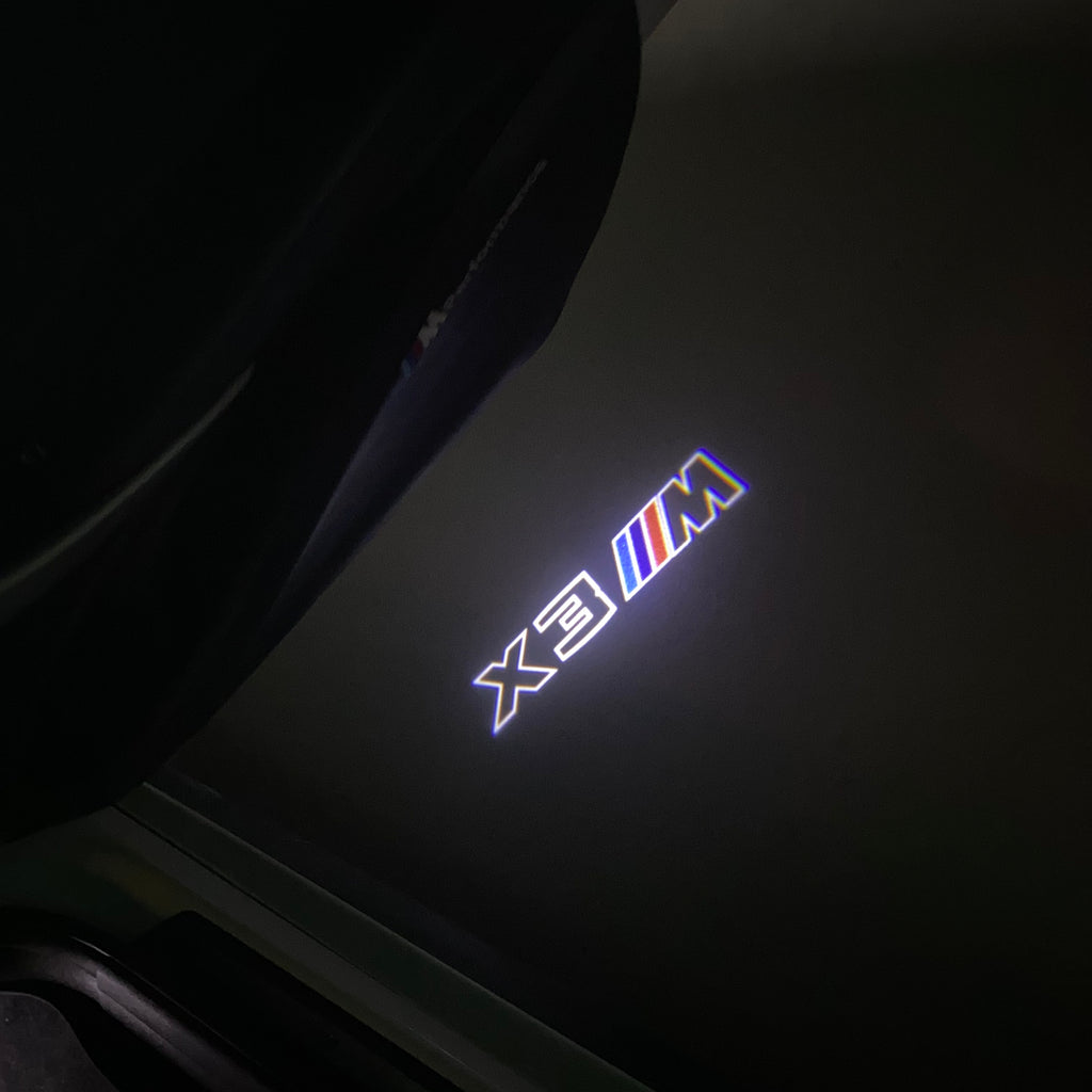 BMW M3 LOGO PROJECTOT LIGHTS Nr.24 (quantità 1 = 1 set/2 luci porta)