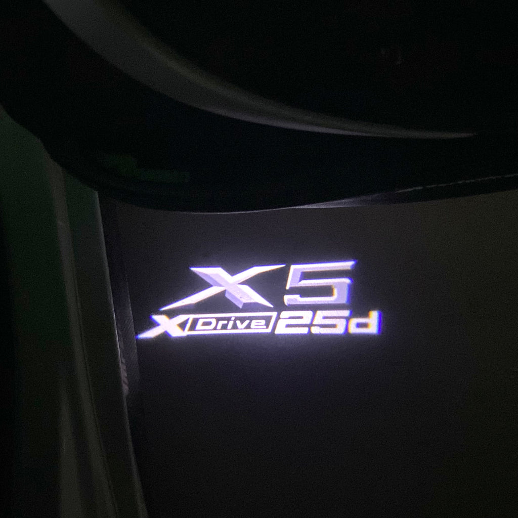 ÉCLAIRAGE DE PROJECTEUR BMW M3 LOGO Nr.24 (quantité 1 = 1 jeux / 2 feux de porte)