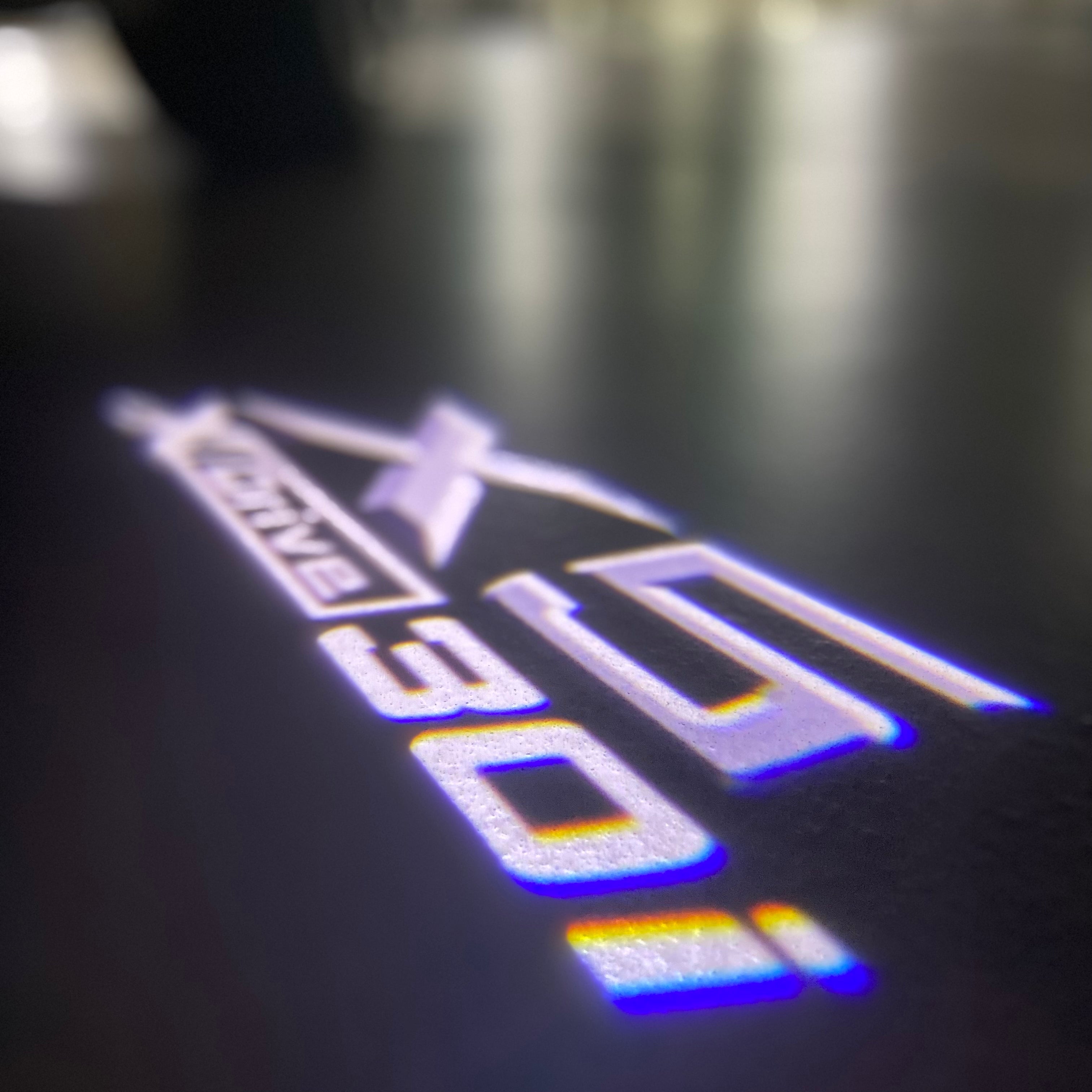 BMW M3 LOGO PROJECTOT LIGHTS Nr.24 (quantità 1 = 1 set/2 luci porta)