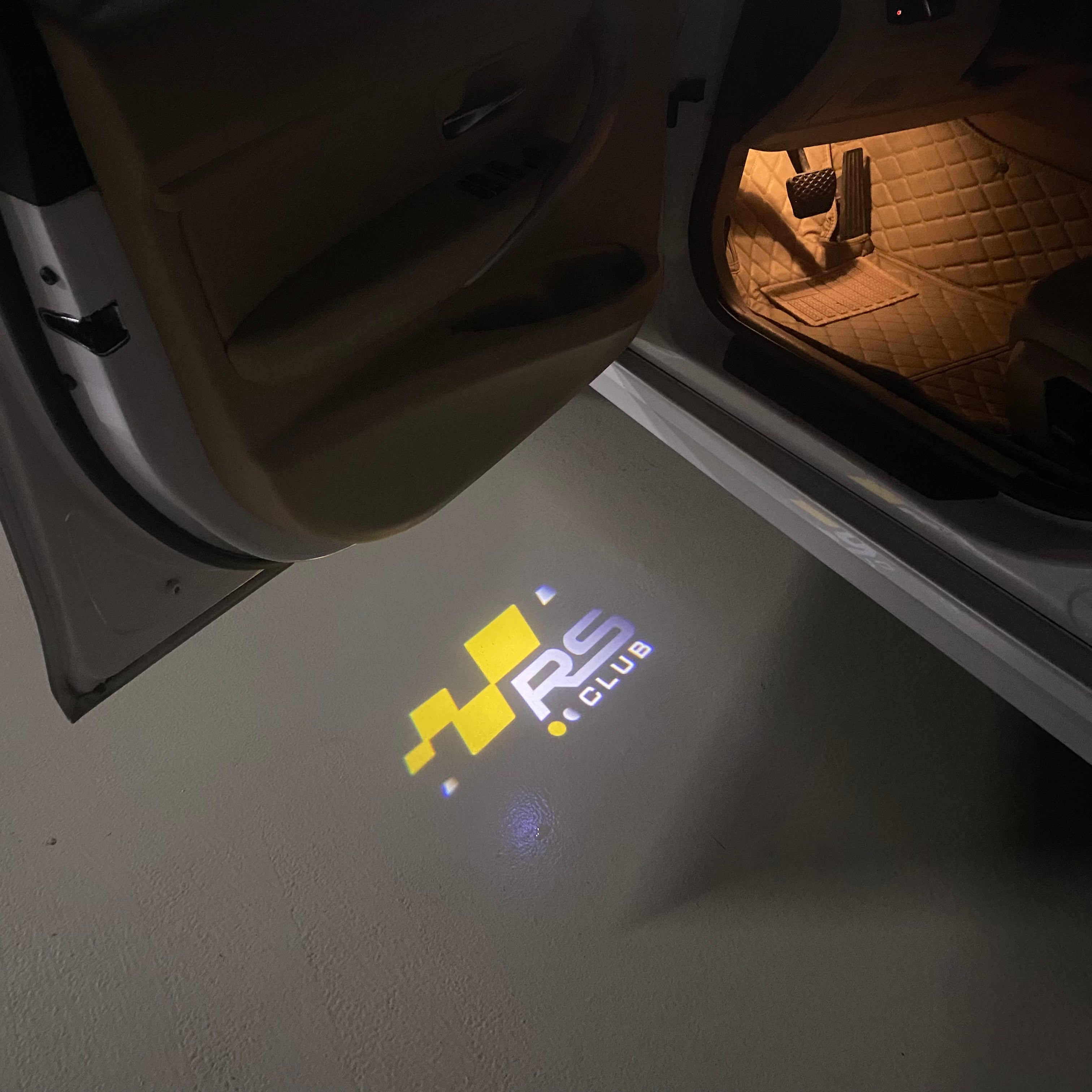 ABT LOGO PROJECROTR LIGHTS Nr.123 (Menge 1 = 2 Logo Film & 2 Türlichter)