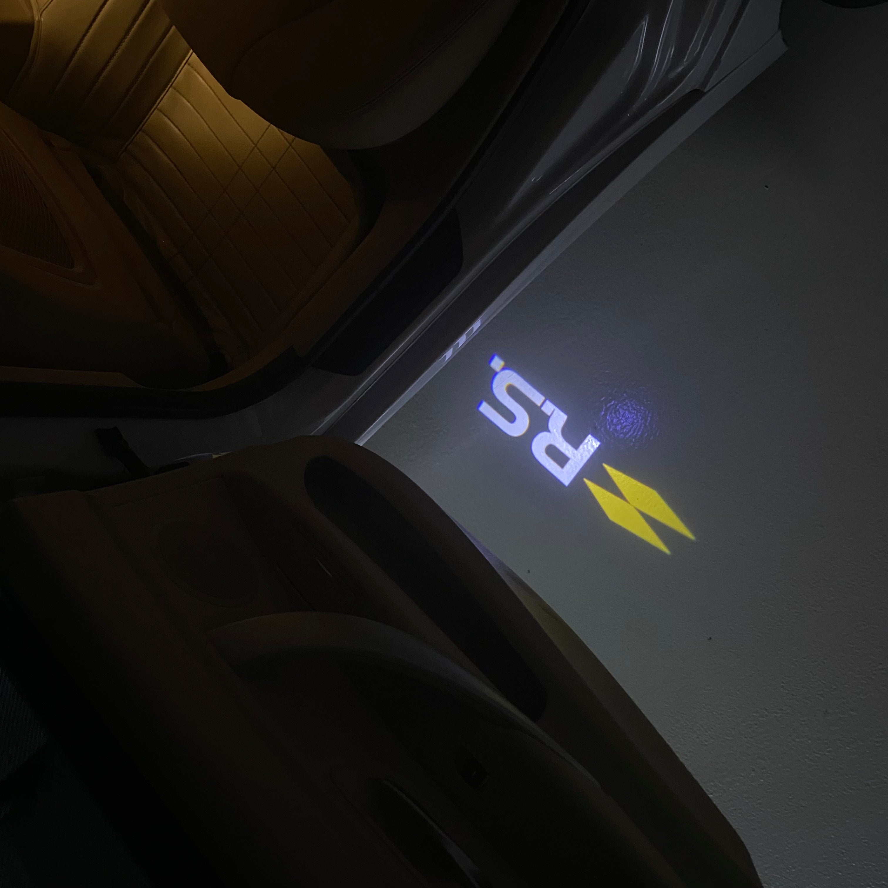 ABT LOGO PROJECROTR LIGHTS Nr.123 (quantité 1 = 2 Film Logo & 2 lumières de porte)