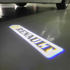 RENAULT ORIGINAL LOGO PROJECROTR LIGHTS Nr.0954 (quantity  1 =  2 Logo Film & 2 door lights)
