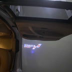 RENAULT Sport LOGO PROJECROTR LIGHTS Nr.0915 (quantity  1 =  2 Logo Film & 2 door lights)
