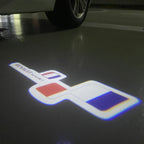 RENAULT Sport LOGO PROJECROTR LIGHTS Nr.0913 (quantity  1 =  2 Logo Film & 2 door lights)