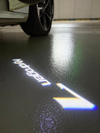 BMW M3 LOGO PROJECTOT LIGHTS Nr.24 (quantità 1 = 1 set/2 luci porta)