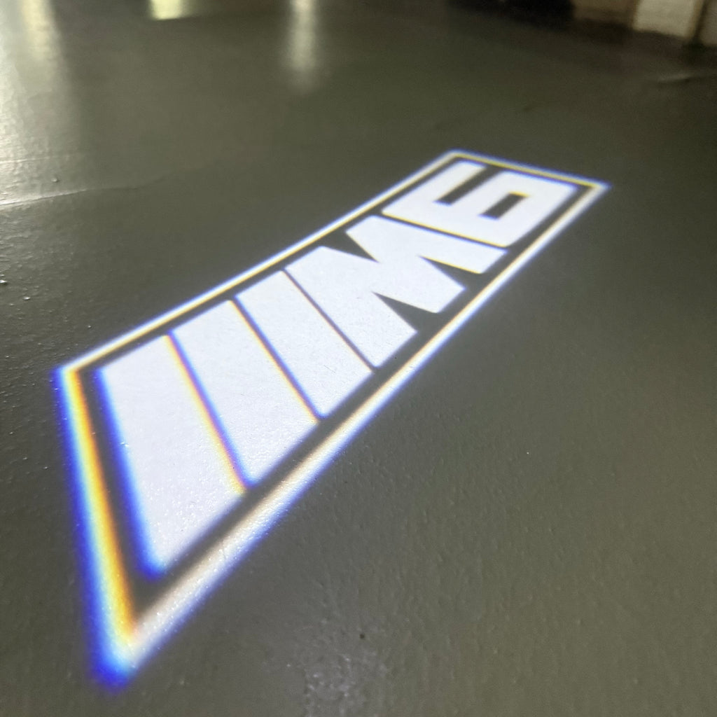 BMW M3 LOGO PROJECTOT LIGHTS Nr.24 (Menge 1 = 1 Sets/2 Türleuchten)