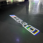 LUCES DE PROYECTOR DEL LOGOTIPO BMW M3 Nr.24 (cantidad 1 = 1 juegos / 2 luces de puerta)