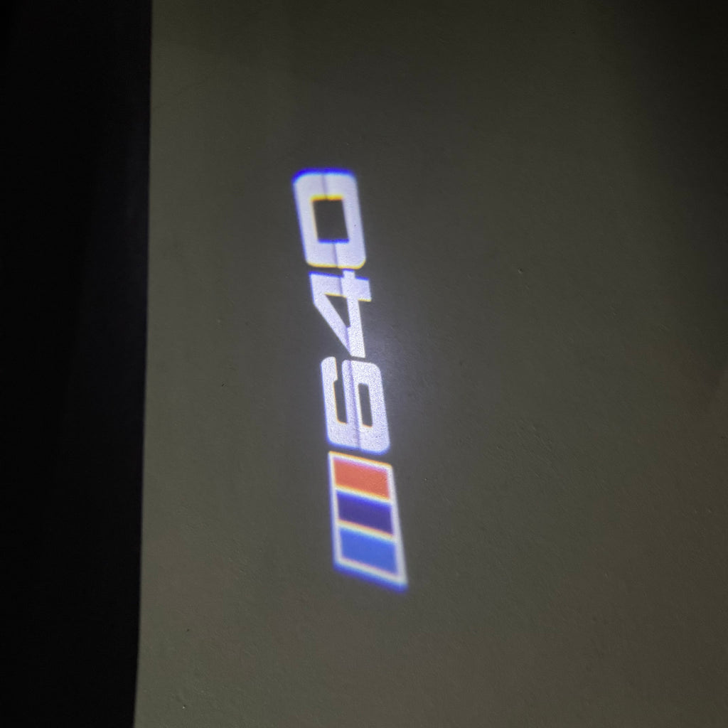 BMW M3 LOGO PROJECTOT LIGHTS Nr.24 (quantità 1 = 1 set/2 luci porta)