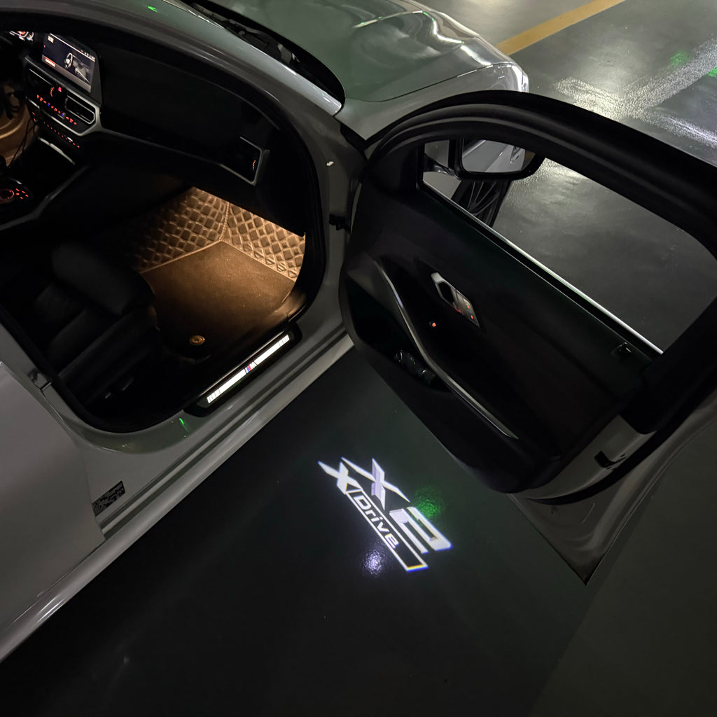 BMW M3 LOGO PROJECTOT LIGHTS Nr.24 (quantità 1 = 1 set/2 luci porta)