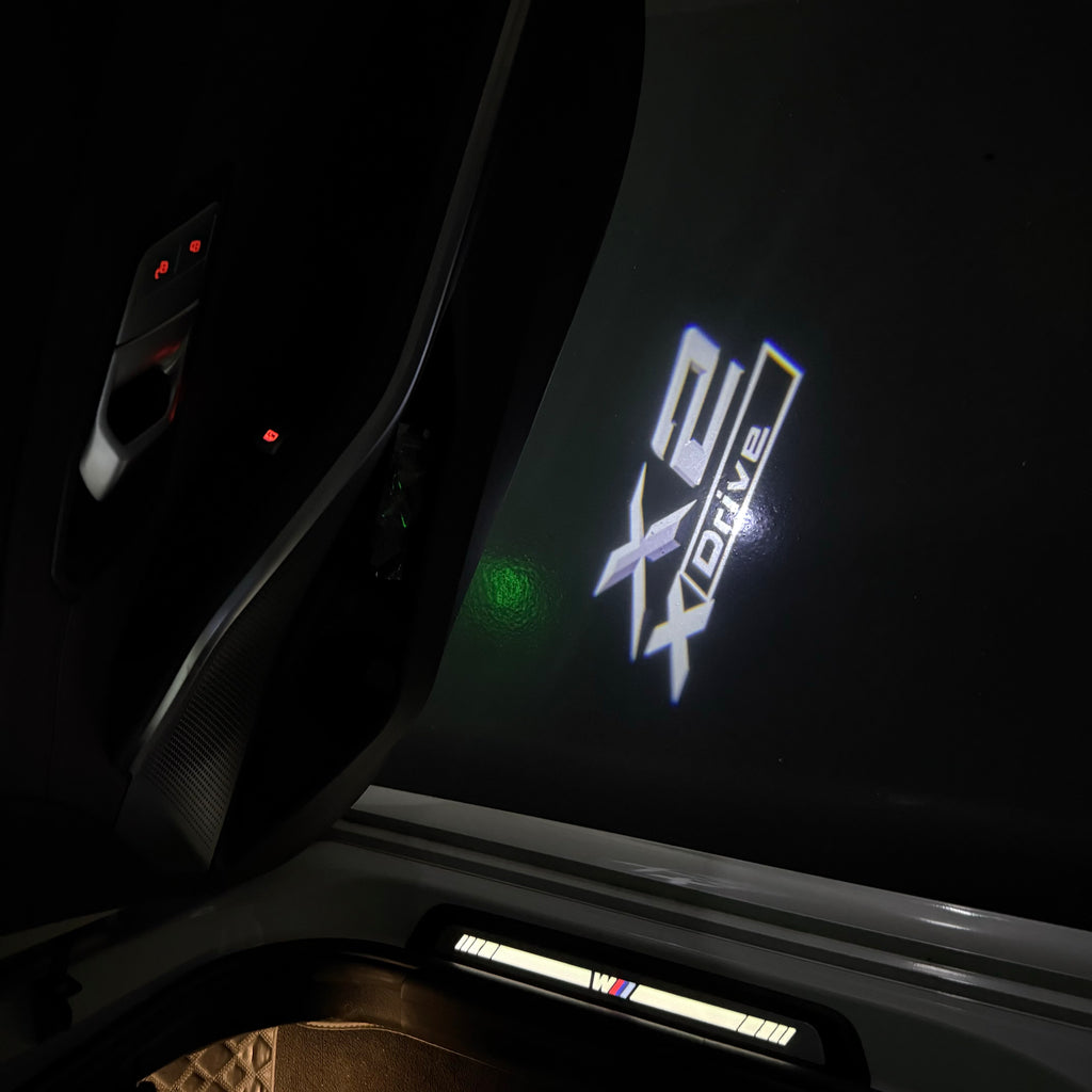 BMW M3 LOGO PROJECTOT LIGHTS Nr.24 (quantità 1 = 1 set/2 luci porta)