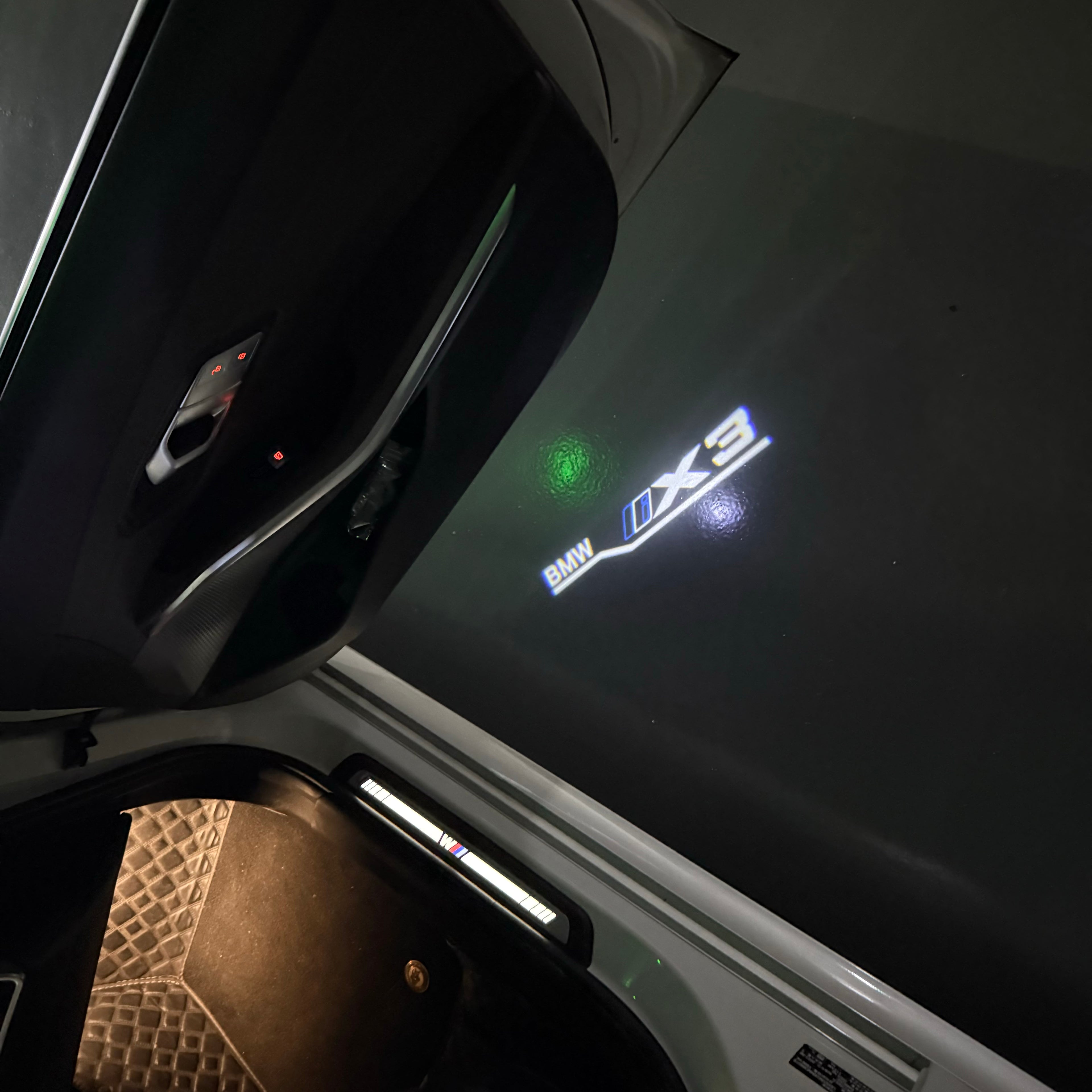 BMW M3 LOGO PROJECTOT LIGHTS Nr.24 (quantità 1 = 1 set/2 luci porta)