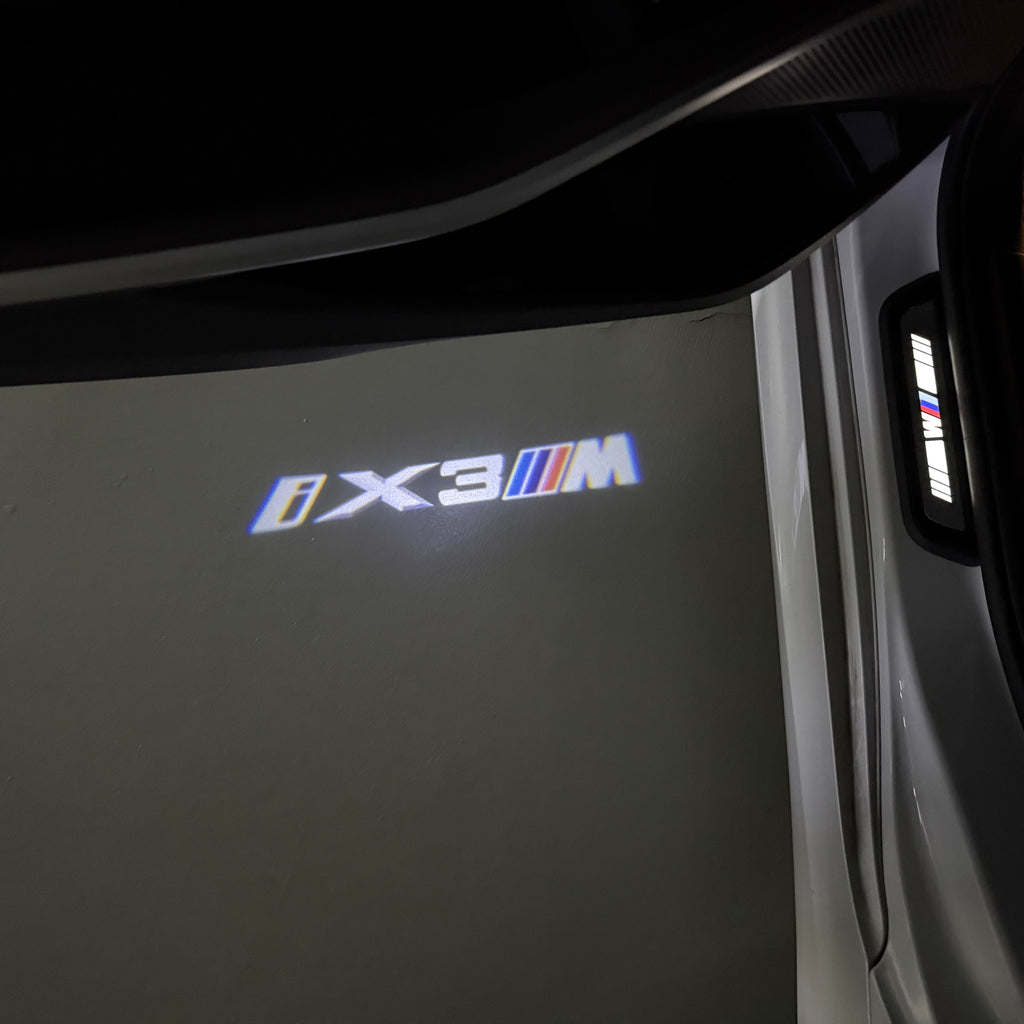 BMW M3 LOGO PROJECTOT LIGHTS Nr.24 (quantità 1 = 1 set/2 luci porta)