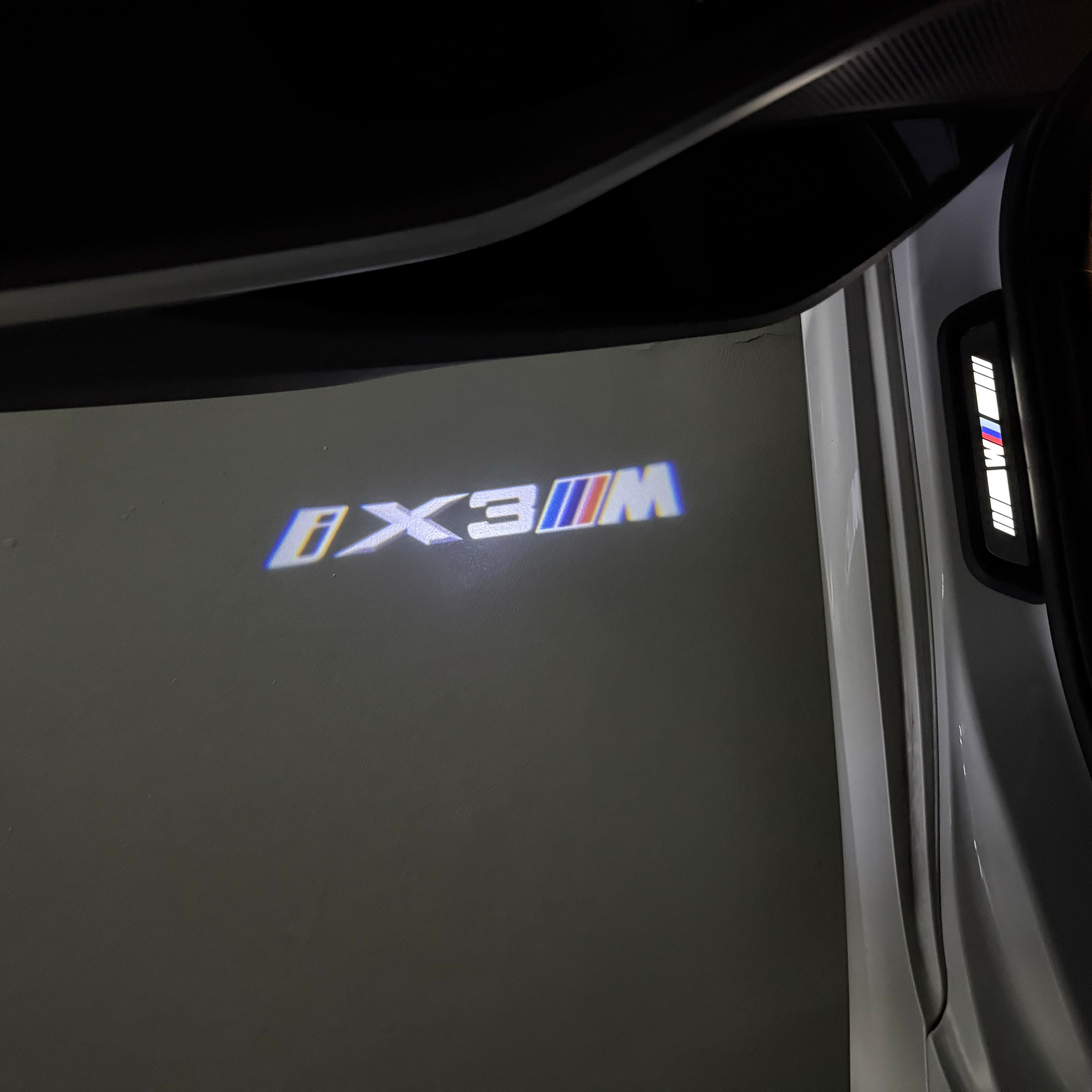 BMW M3 LOGO PROJECTOT LIGHTS Nr.24 (quantità 1 = 1 set/2 luci porta)