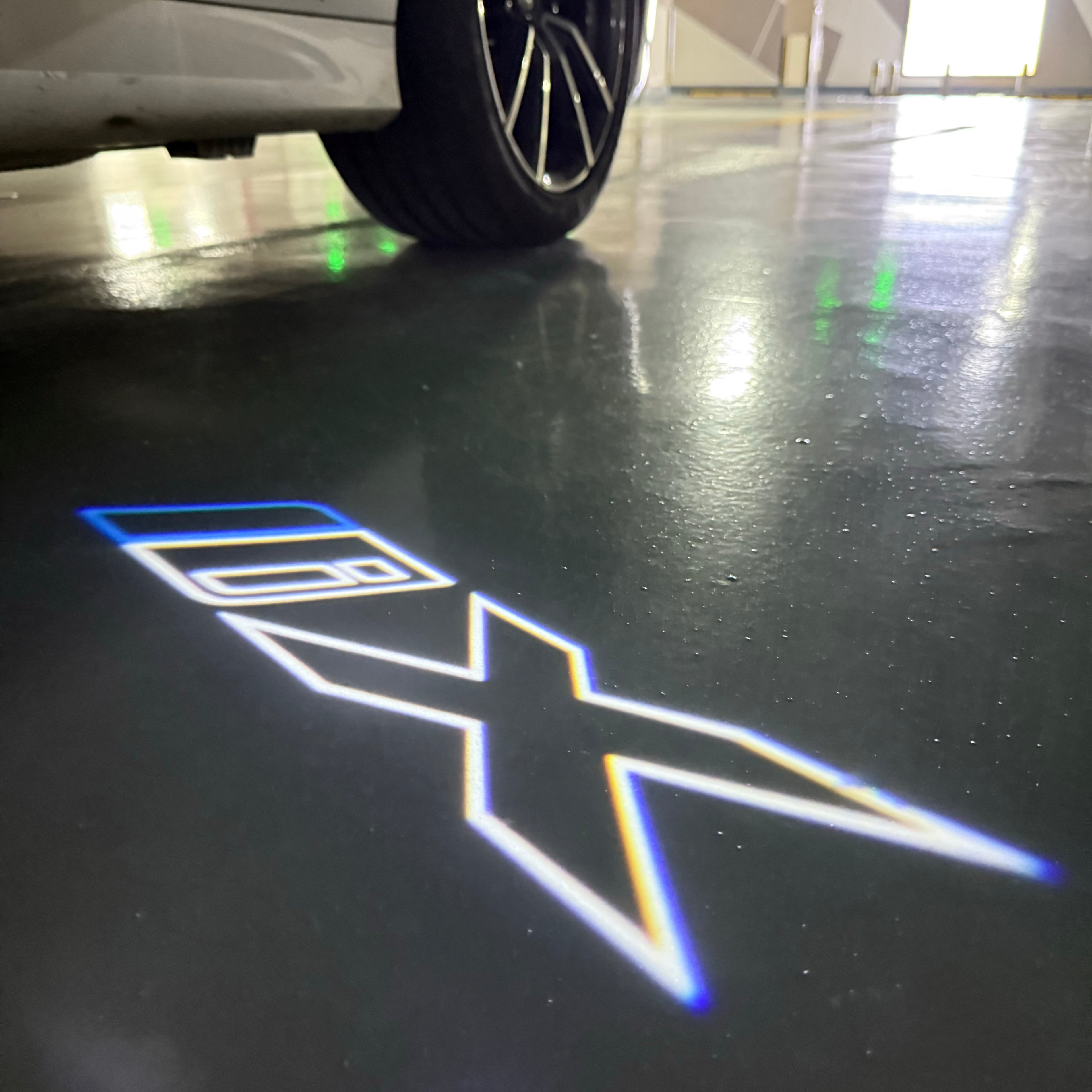 BMW M3 LOGO PROJECTOT LIGHTS Nr.24 (Menge 1 = 1 Sets/2 Türleuchten)