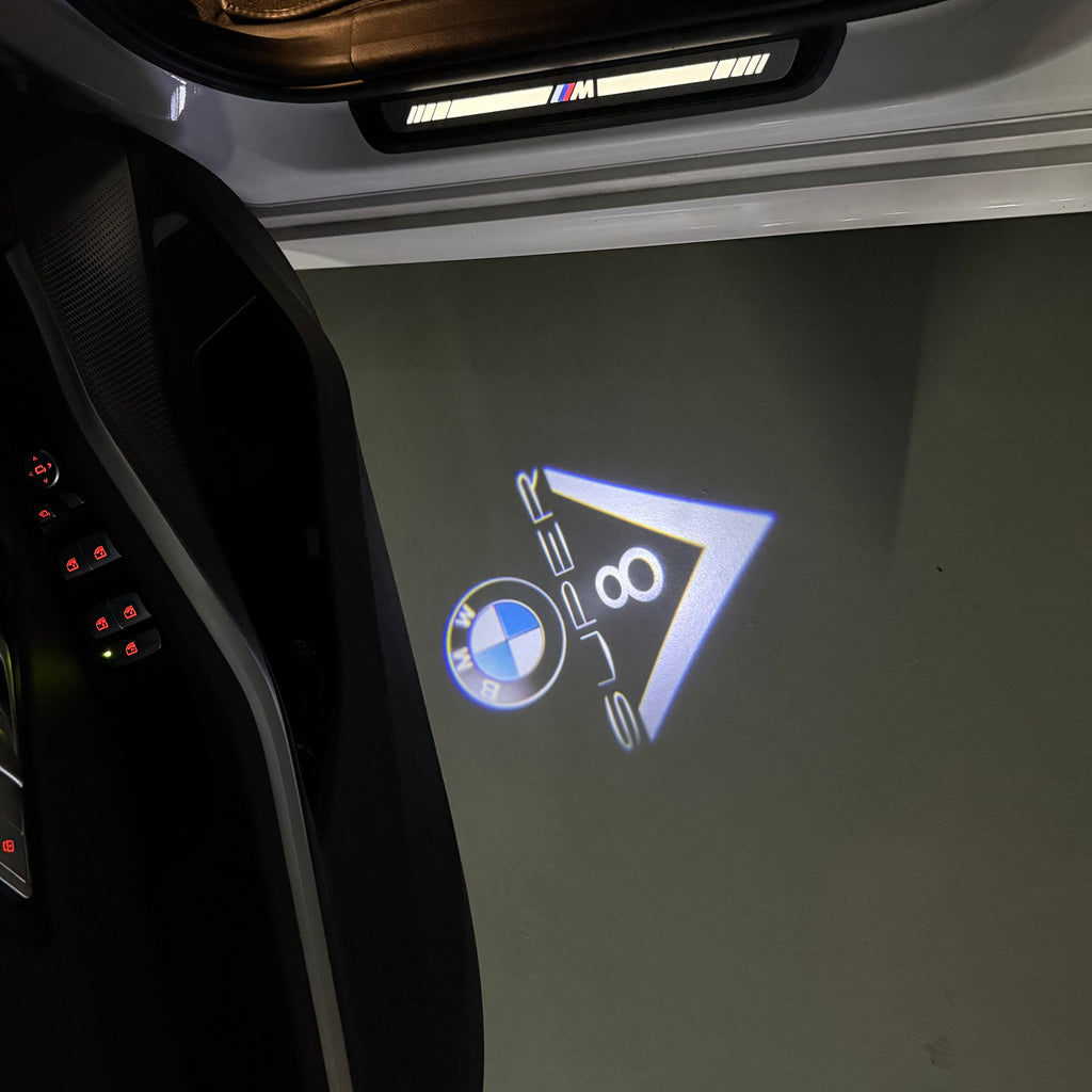 BMW M3 LOGO PROJECTOT LIGHTS Nr.24 (quantità 1 = 1 set/2 luci porta)