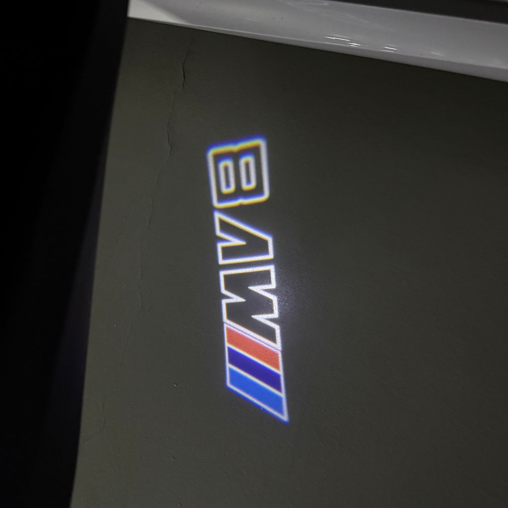 BMW M3 LOGO PROJECTOT LIGHTS Nr.24 (quantità 1 = 1 set/2 luci porta)