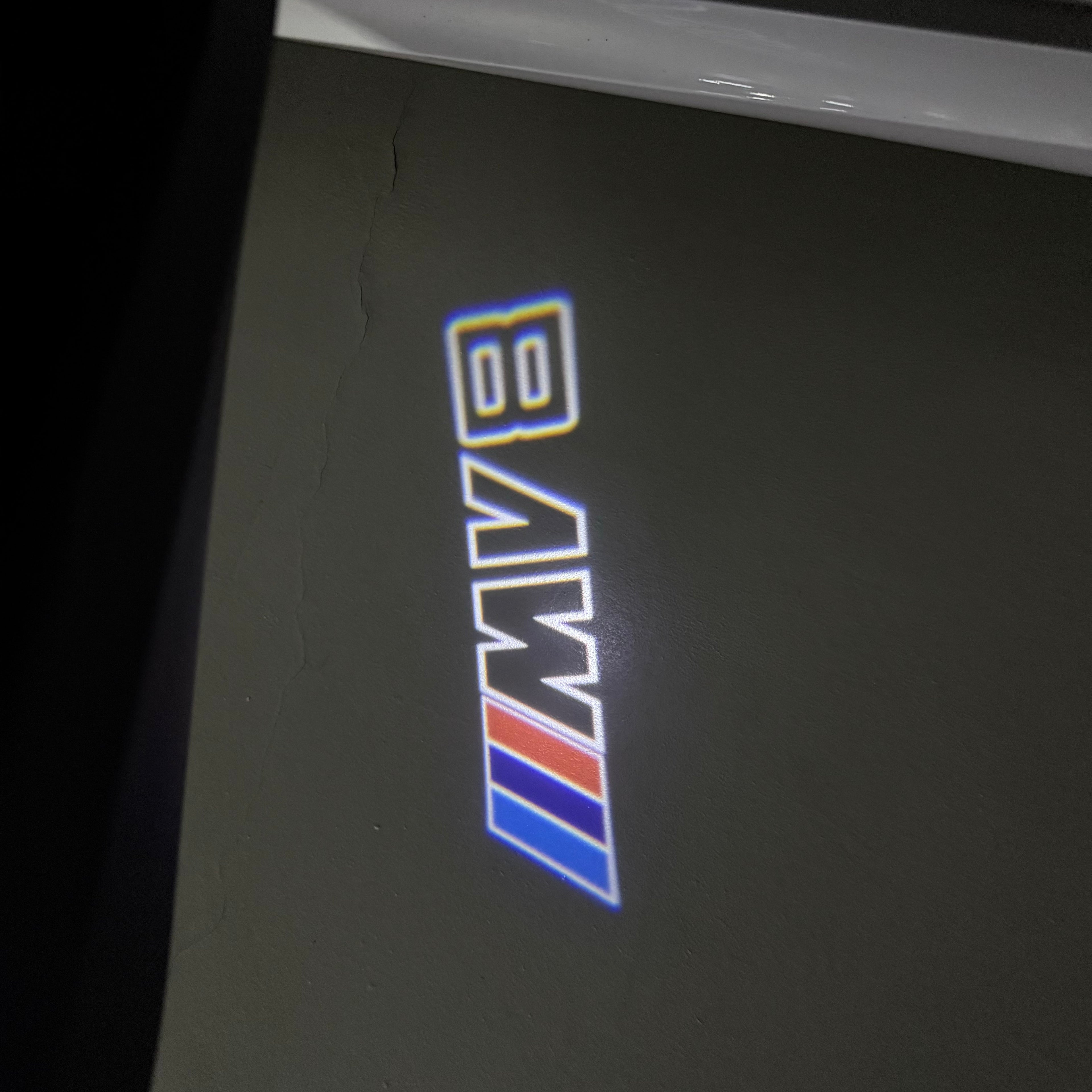 BMW M3 LOGO PROJECTOT LIGHTS Nr.24 (quantità 1 = 1 set/2 luci porta)