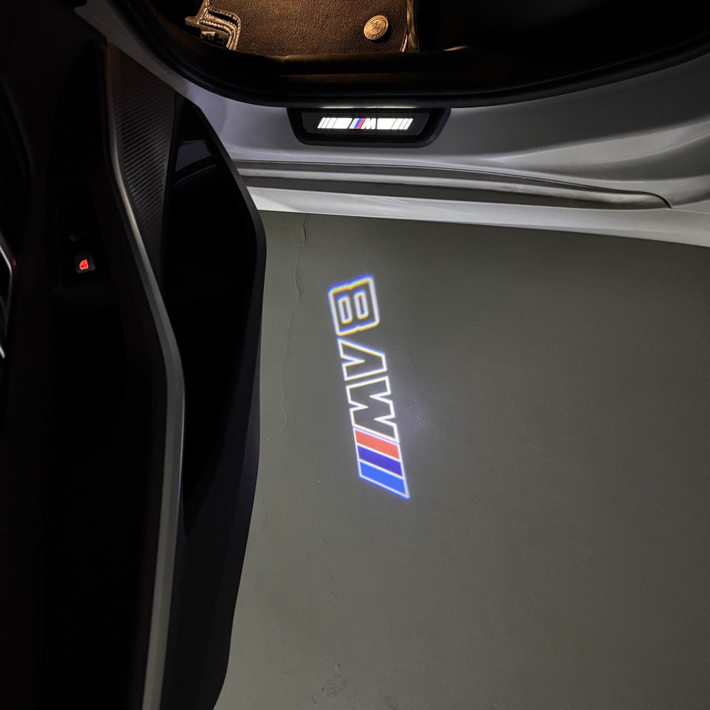 BMW M3 LOGO PROJECTOT LIGHTS Nr.24 (quantità 1 = 1 set/2 luci porta)