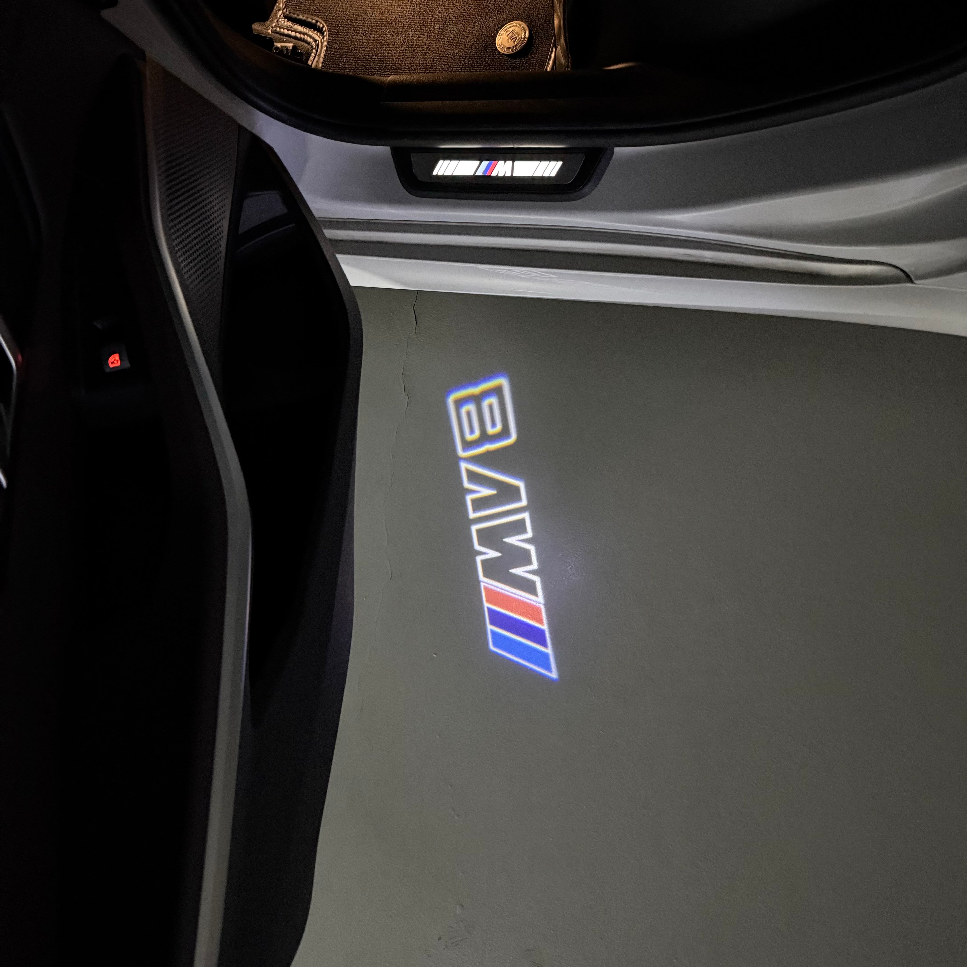 BMW M3 LOGO PROJECTOT LIGHTS Nr.24 (quantità 1 = 1 set/2 luci porta)